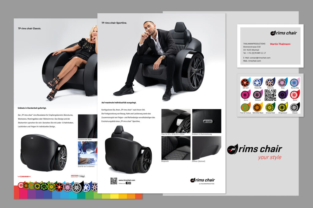 A4 Flyer und Visitenkarten by Thalmannproductions