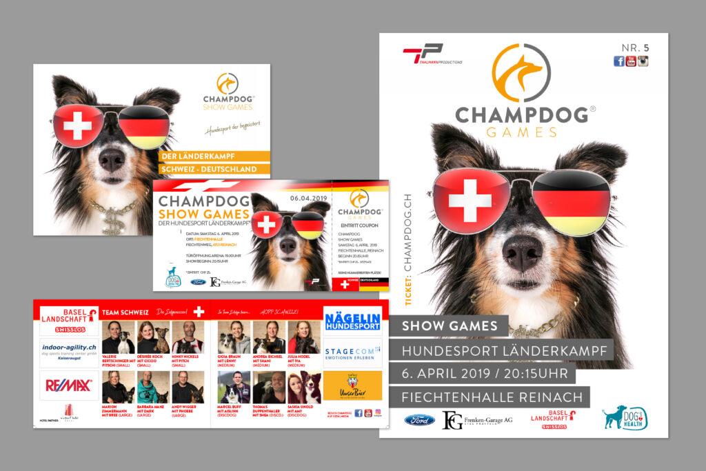 Printpaket: Flyer, Ticket, Magazin, Plakat by Thalmannproduktions